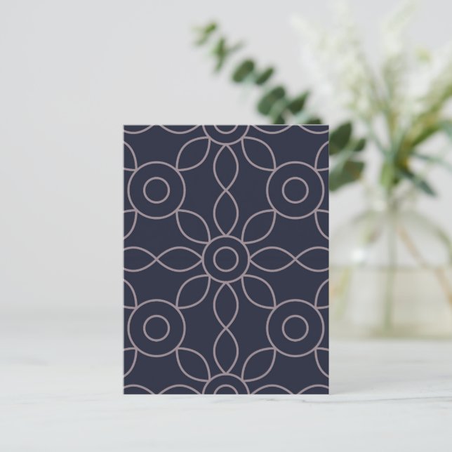 Luxusdekorationen 70 postkarte (Stehend Vorderseite)