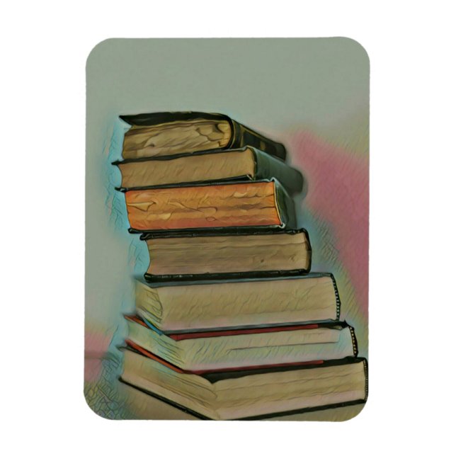 Luxusgeschenke für Buchliebhaber Magnet (Vertikal)