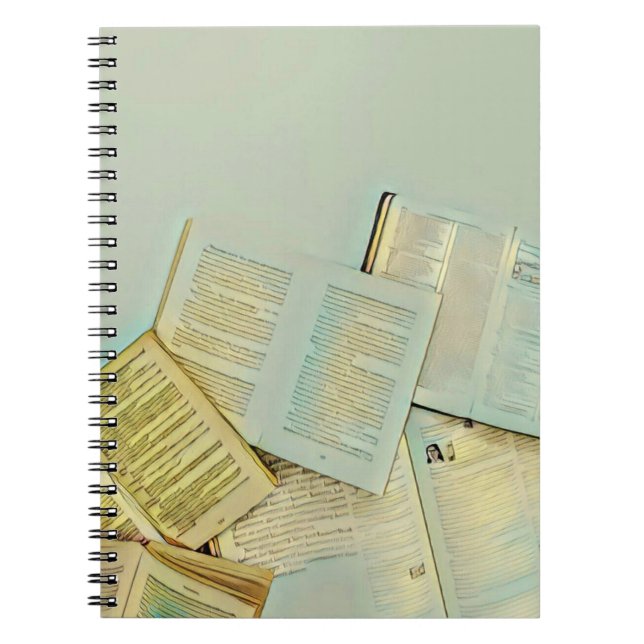 Luxusgeschenke für Buchliebhaber Notizblock (Vorderseite)