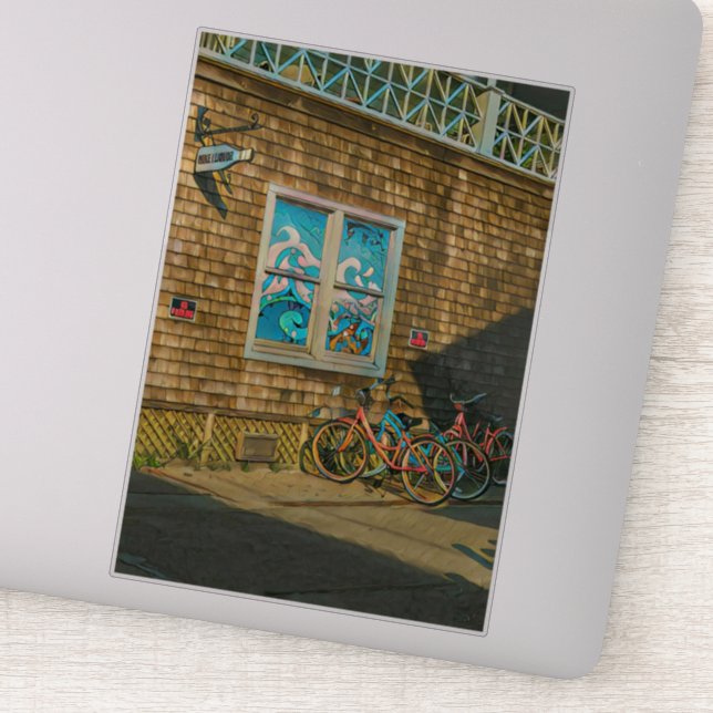 Luxusgeschenke für Radfahrer Aufkleber (Detail)