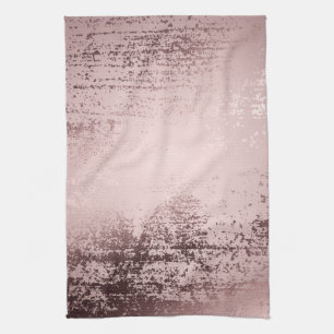 Luxusgold Rose Geschirrtuch