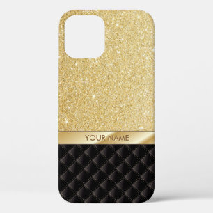 LuxusgoldGlitzer-individueller Name iPhone 6 Fall Case-Mate iPhone Hülle