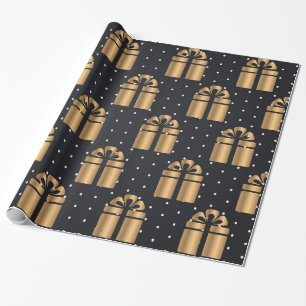 Luxusgoldmuster Geschenkpapier