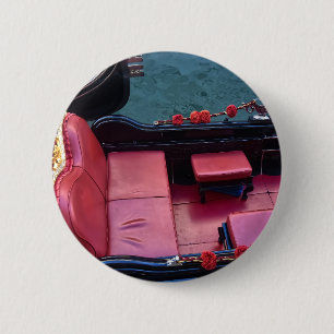 Luxusgondel in Venedig am Meer Button