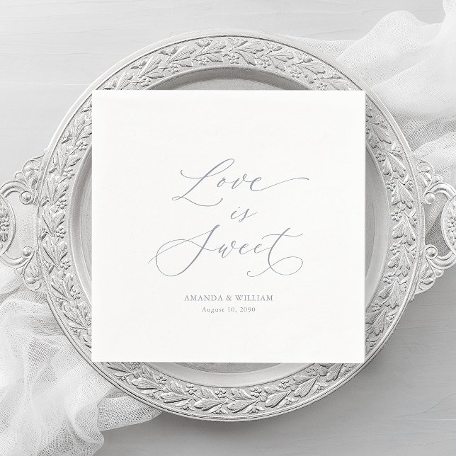 Luxushochzeit "Liebe ist süß" Serviette (Von Creator hochgeladen)