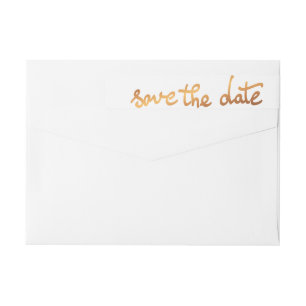 LuxusImitat-Goldfolien-Save the Date Typografie