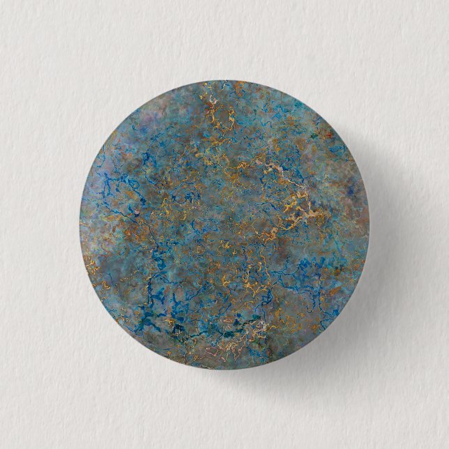 LuxusLapislazuli-Marmor Button (Vorderseite)