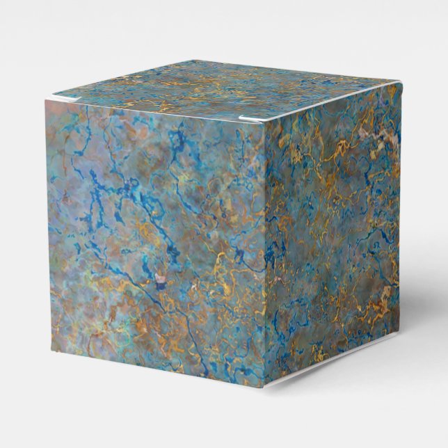 LuxusLapislazuli-Marmor Geschenkschachtel (Vorderseite)