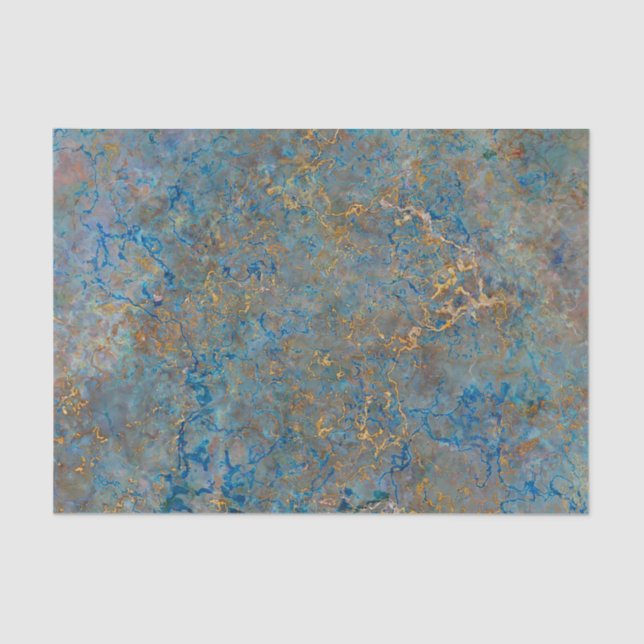 LuxusLapislazuli-Marmor Seidenpapier (Vorderseite)