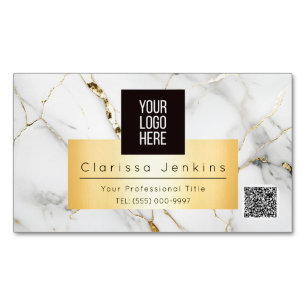 Luxusmarke Mable and gold finance beruflich Magnetische Visitenkarte