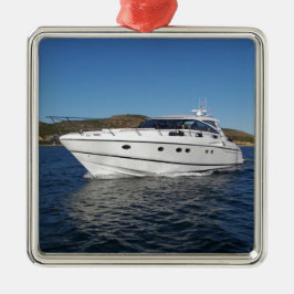 LuxusMotorboot Ornament Aus Metall
