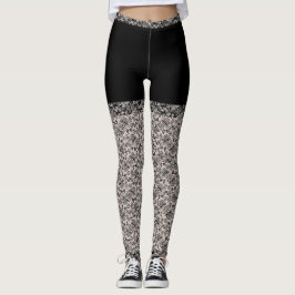 LuxusSpitzen--spitze Leggings