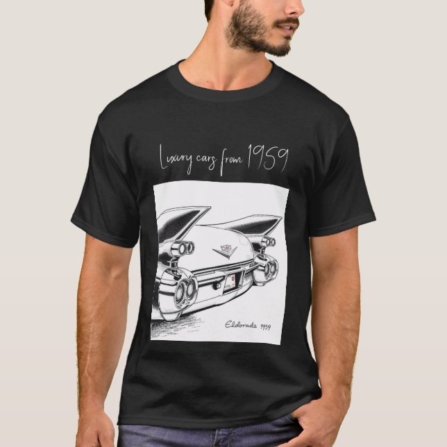 Luxuswagen aus dem Jahr 1959 T-Shirt (Vorderseite)