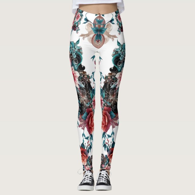 Luxy Floral Leggings (Vorderseite)
