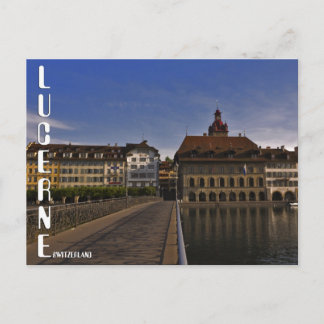 Luzern Altstadt Schweiz Postkarte