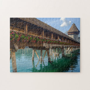 Luzern Chapel Bridge Jigsaw Puzzle