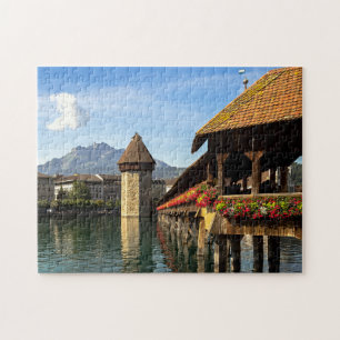 Luzern Covered Bridge Jigsaw Puzzle