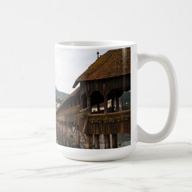 Luzern Kappelbrücke Kaffeetasse (Rechts)