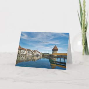 Luzern, Schweiz Karte