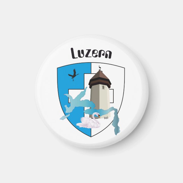 Luzern Schweiz Magnet (Vorne)