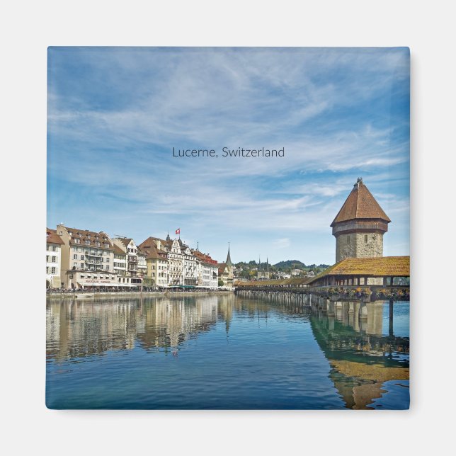 Luzern, Schweiz Magnet (Vorne)