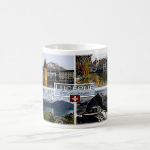Luzern - Schweiz - Mosaik - Kaffeetasse