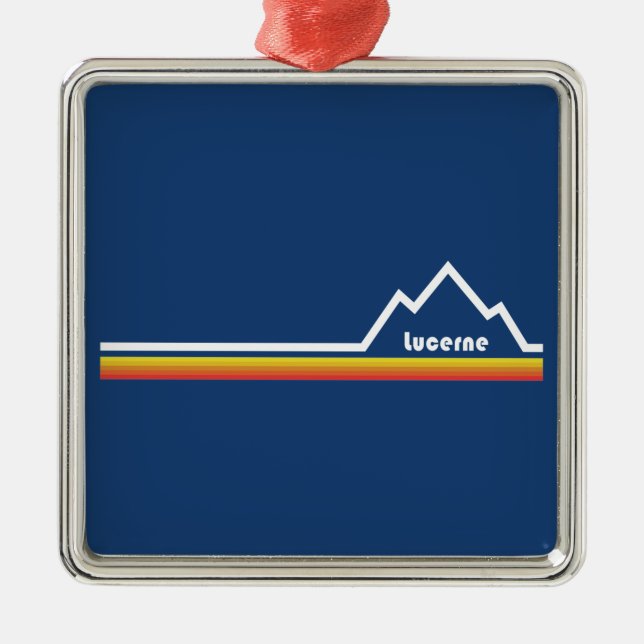 Luzern, Schweiz Ornament Aus Metall (Vorne)