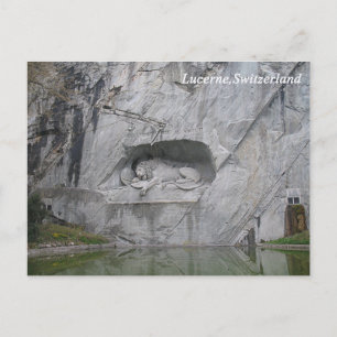 Luzern, Schweiz Postkarte