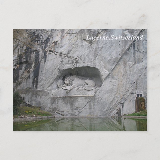 Luzern, Schweiz Postkarte (Vorderseite)
