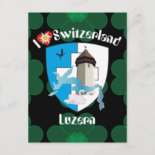 Luzern Schweiz Postkarte