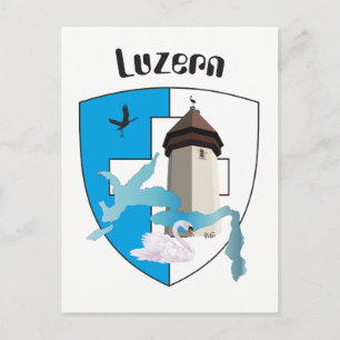 Luzern Schweiz Postkarte