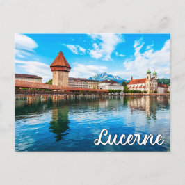 Luzern, Schweiz Postkarte