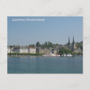 Luzern, Schweiz Postkarte