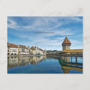 Luzern, Schweiz Postkarte