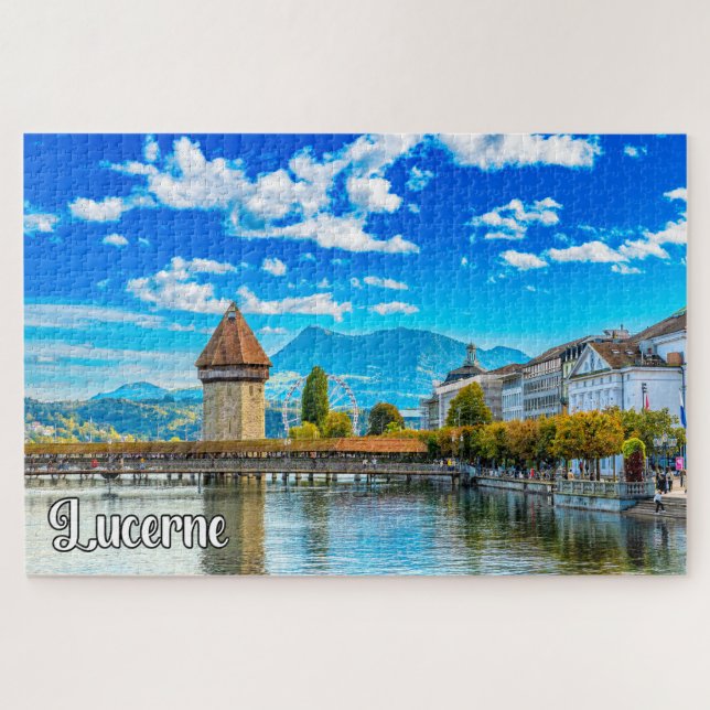 Luzern, Schweiz Puzzle (Horizontal)