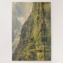 Luzern Schweizer Alpen Chalets Kunstpuzzle