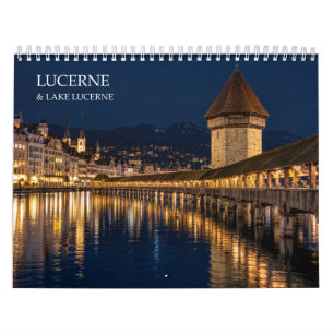 Luzern & Vierwaldstättersee Schweiz - Malerische A Kalender