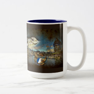 LUZERN Vintage Grunge - Kaffeetasse, Teetasse