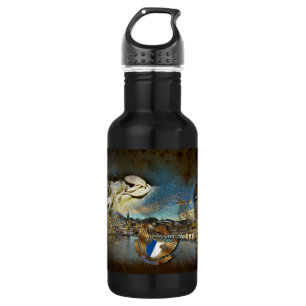 LUZERN Vintage Grunge - Trinkflasche