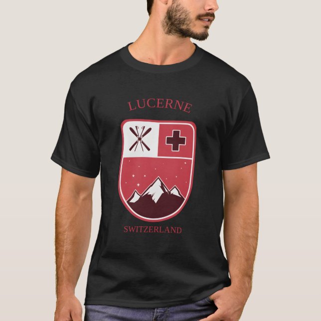 Luzerne Schweiz T-Shirt (Vorderseite)