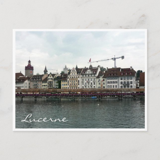 Luzernenschweiz Postkarte (Vorderseite)