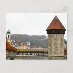 Luzerner Altstadt - Mühlbrücke Postkarte