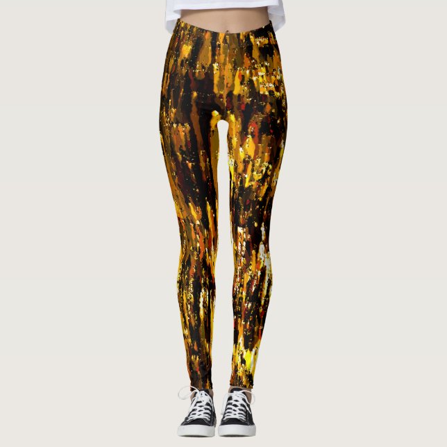 Luzes foscas de vela sob uma placa de gelo leggings (Vorderseite)