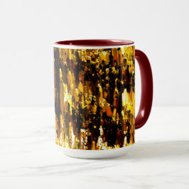 Luzes foscas de vela sob uma placa de gelo tasse