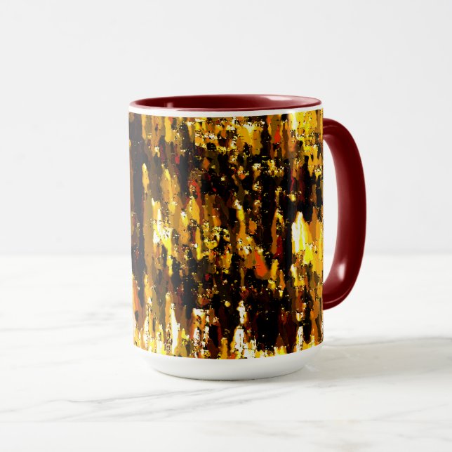 Luzes foscas de vela sob uma placa de gelo tasse (VorderseiteRechts)