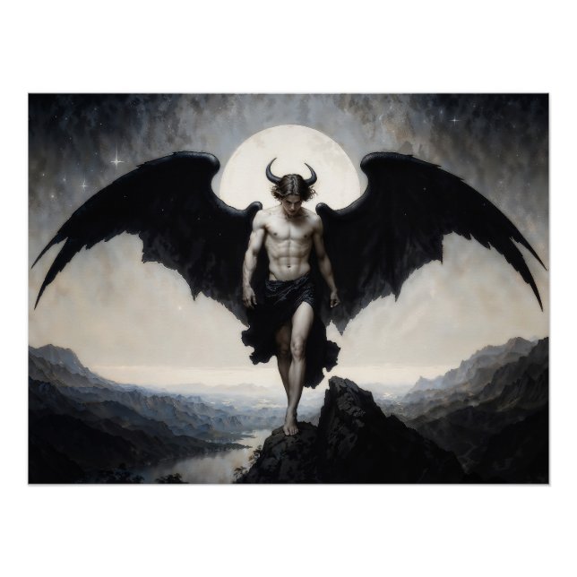 Luzifer Dark Fantasy Poster (Vorderseite)