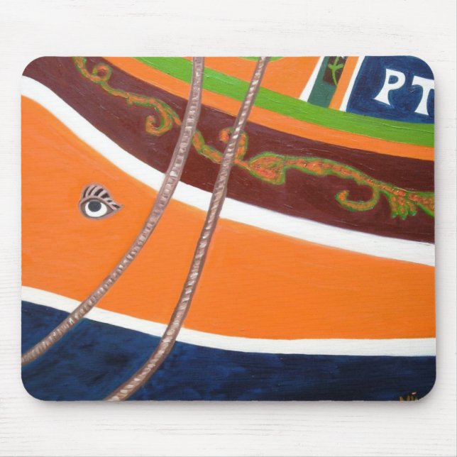 Luzzu Detail Mousepad (Vorne)