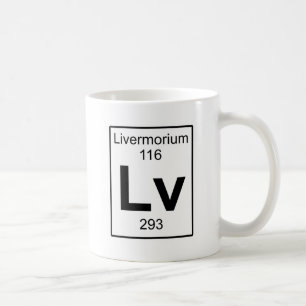 Lv - Livermorium Kaffeetasse