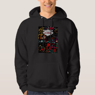 Lv Nightlife gestörte Bong Bones Apparel Outfit Hoodie