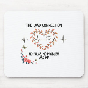 Lvad Kein Puls Kein Problem Überlebender Herzschla Mousepad